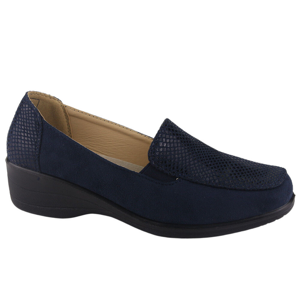 Mocasin Chalada Mujer Oscar-1 Azul Marino Comfort image number 0.0